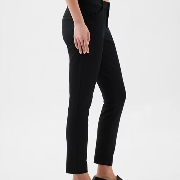 GAP Skinny Ankle Pants in Bi-Stretch, black, size 6 - Picture 6 of 10